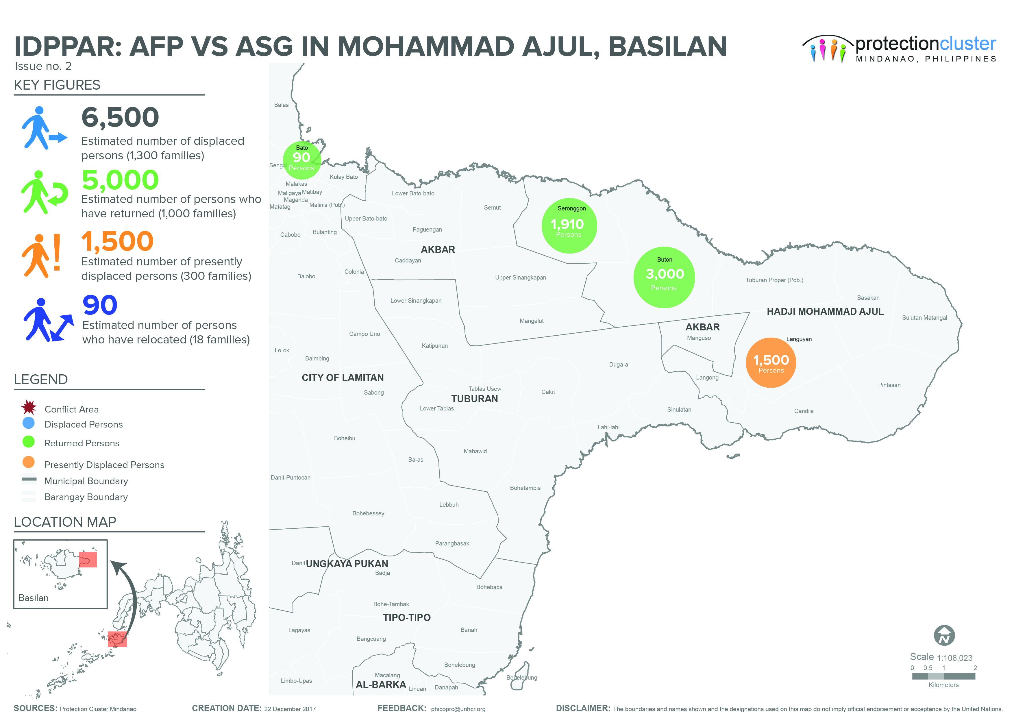 IDPPAR | Armed Encounter in Mohammad Ajul, Basilan (AFP vs ASG)