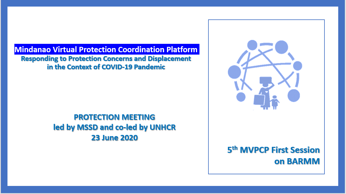 5th Mindanao Virtual Protection Coordination Platform (MVPCP) Meeting
